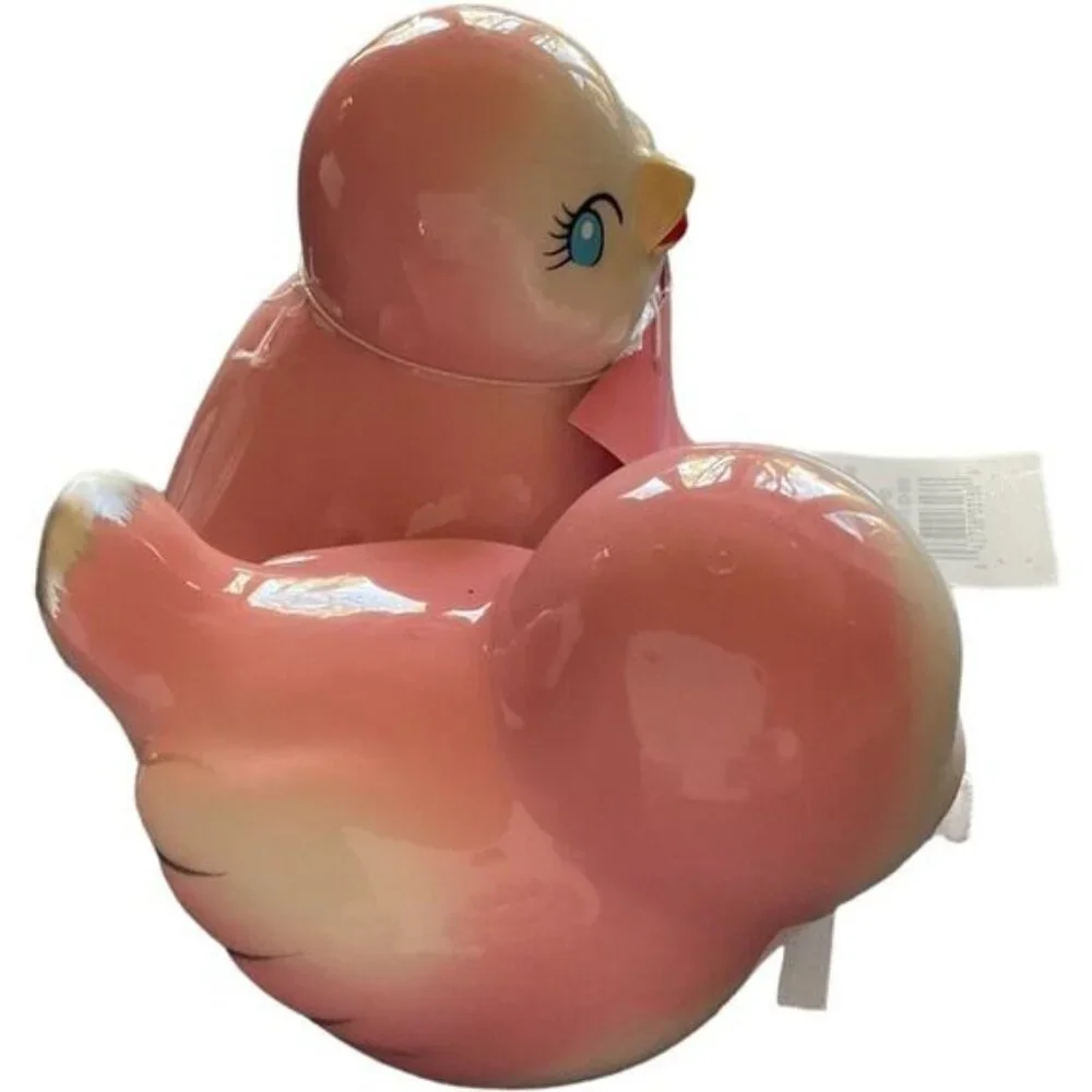 2022 Target Spritz Pink and Silver Ceramic Love Birds #2